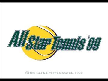 All Star Tennis 99 (JP) screen shot title